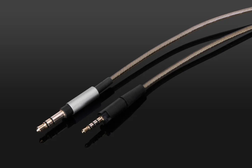 Новая замена обновления серебряный аудио кабель для Sennheise HD 4.30i HD 4,30G 4.40BT 4,50 BTNC 400S Наушники-3 цвета