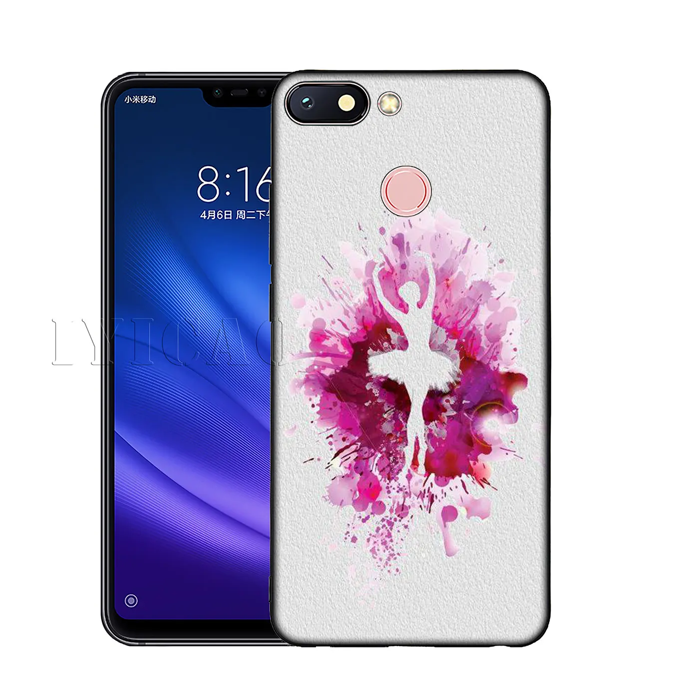 IYICAO Ballerina Dance Ballet Girl Shoes Soft Phone Case for Xiaomi Mi 10 9 9T CC9 CC9E 8 SE A3 Pro A1 A2 Lite 6 pocophone f1 |