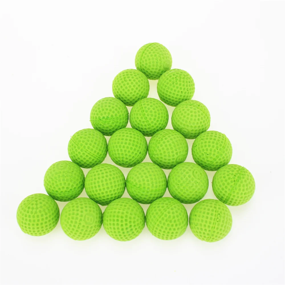 Набор из 20 круглых пулей для Дротика пули пенопласта игрушечного пистолета Rival Zeus