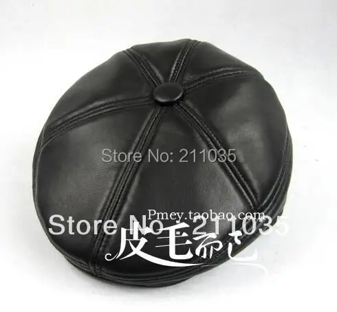 Горячая Распродажа Кепка из овечьей шкуры зимняя шапка с ремнем и ушками Теплая