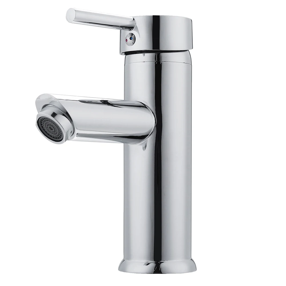 Chrome Bathroom Basin Sink Rotatable Hot/Cold Mixer Water Tap Faucet Hose Set | Обустройство дома
