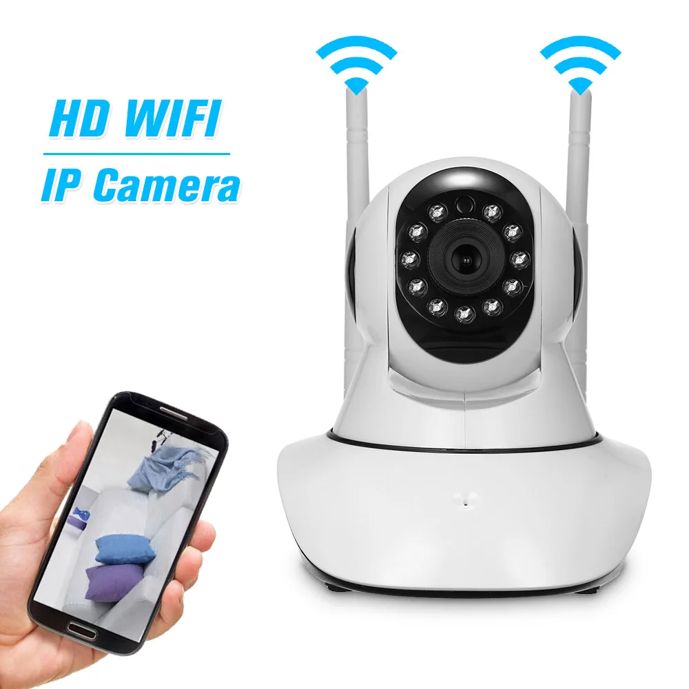 Беспроводная 720P камера безопасности WiFi IP P2P телефон дистанционное управление Сеть PTZ
