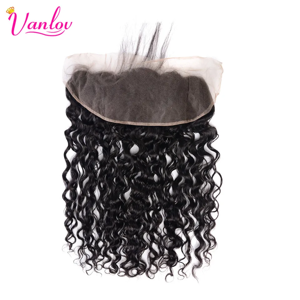 Vanlov волнистые фронтальные предварительно выщипанные бразильские человеческие