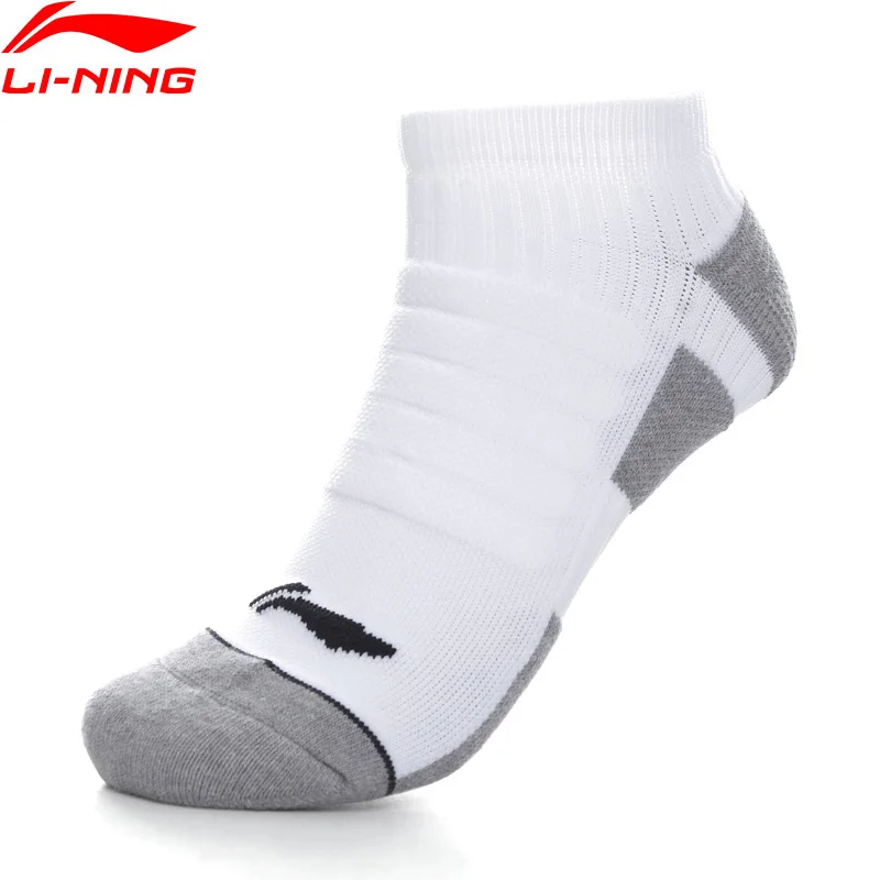 Li Ning спортивные носки унисекс для бега удобные 24 26 см чинлон полиэстер спандекс