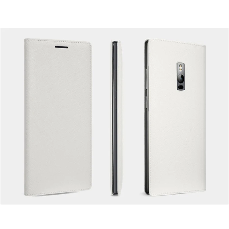 Умный кожаный чехол-книжка для OnePlus Two, чехол для сна/пробуждения, чехол для One Plus 2 OnePlus 2, чехол для телефона s+ Защитная пленка для экрана