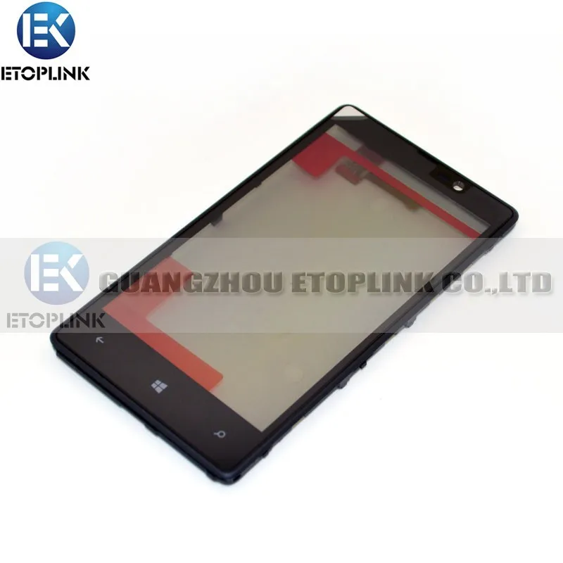 100% гарантия качества планшета с сенсорным экраном ремонт для Nokia lumia 820 стрелка