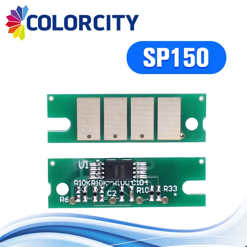 4 шт совместимый SP 150HE чип тонер-картриджа для Ricoh 150 150SU 150w 150SUw SP150 SP150su SP150w SP150suw SP150HE