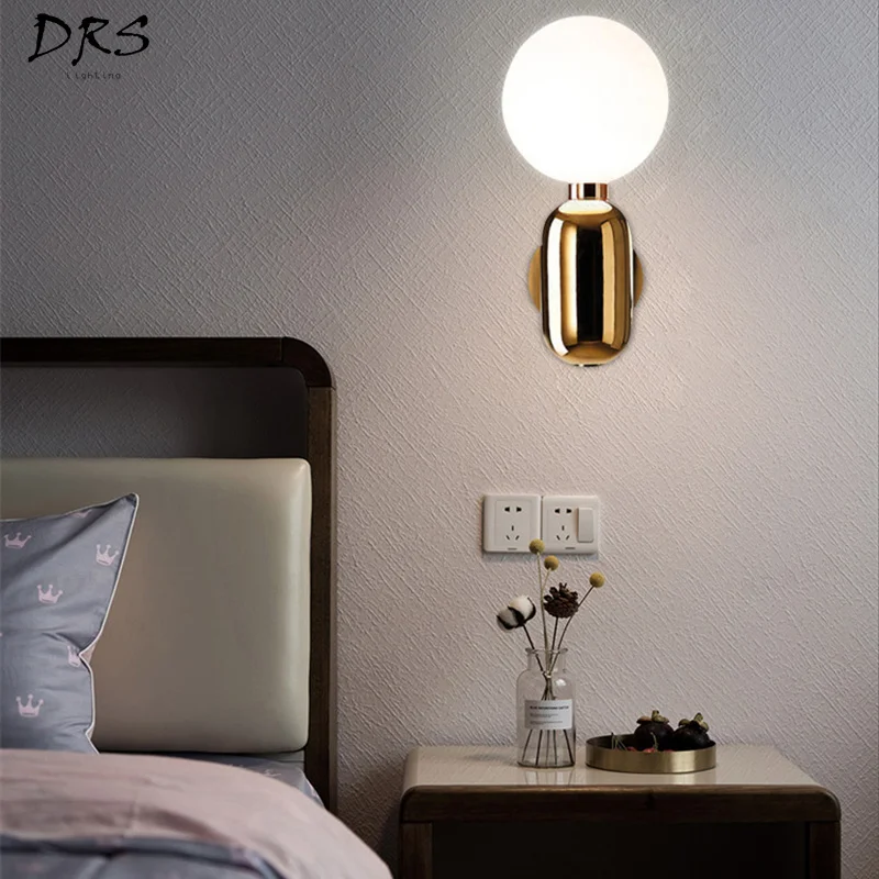 Настенный светодиодный светильник для спальни прикроватного столика настенный