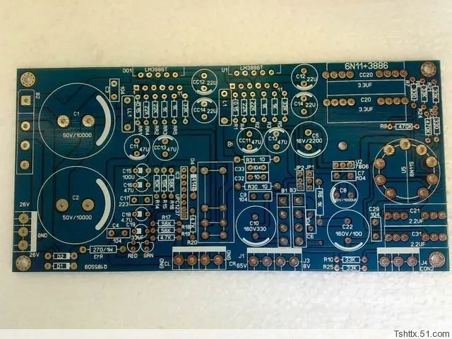 Печатная плата 6n11 + 3886 печатная платы усилителя мощности|amplifier pcb board|pcb amplifier