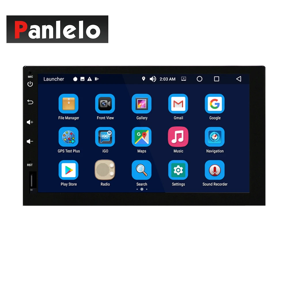 Panlelo S13 Android 8 0 автомобильный стерео Octa Core 4 Гб Оперативная память 32 GB Встроенная AV