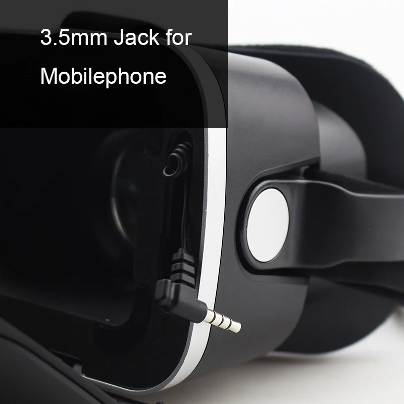 Shinecon VR 6,0 G04E Google Cardboard 3D очки виртуальной реальности Гарнитура иммерсивный шлем Крепление на голову для 4-6 'телефон+ геймпад