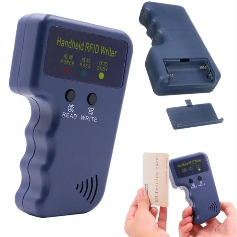 125 кГц RFID удостоверение личности IC копировальный аппарат Дубликатор ключ ручной писатель Дубликатор Программист считыватель матч записываемый EM4305 ID Брелоки метки