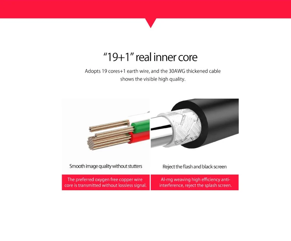 ORICO 4 K 3D позолоченный HDMI кабель HDMI 1,4 HDMI 2,0 кабель для HD tv ЖК-дисплея ноутбука PS3 проектор