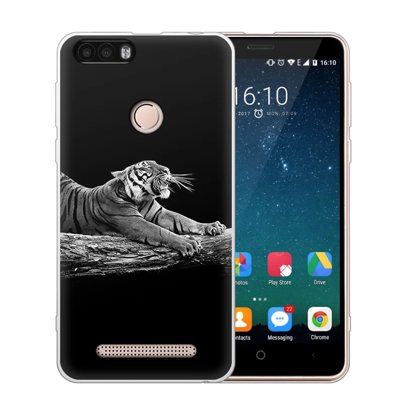 ITien элегантный мультфильм Мода крутой защиты силиконовый чехол для Leagoo Kiicaa