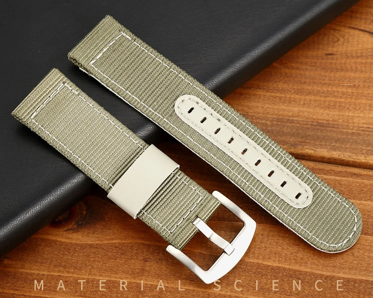 Ремешок нейлоновый для часов водонепроницаемый спортивный браслет с защитой от