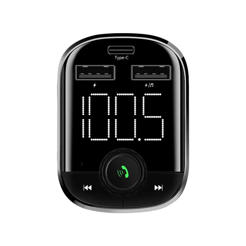 FM трансмиттер с Bluetooth автомобильное зарядное устройство адаптер радио