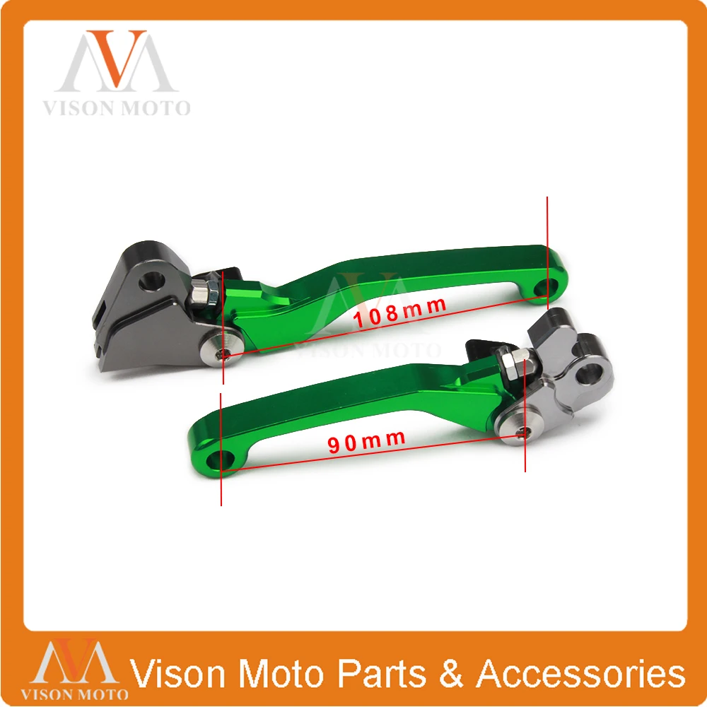 CNC поворотный тормоз сцепления рычаги для Kawasaki KX125 06 08 KX250 05 KX250F KXF250 12 KX450F KXF450 KDX200