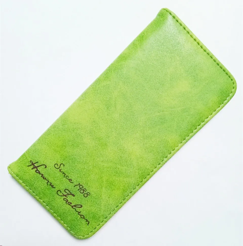 2 grass green PASANNE женский кошелек держатель для карт повседневные женские стандартные кошельки модные длинные женские кошельки Кошелек для студента - Цвет: 2 grass green