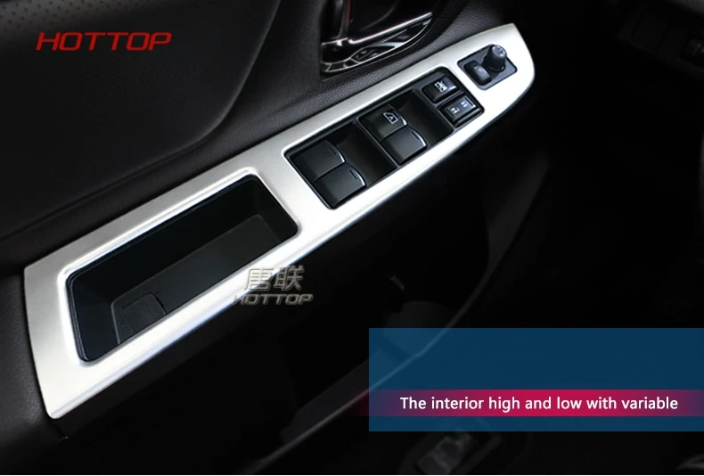 Для Subaru XV Impreza 5 двери 2012 Авто ABS Матовая Внутренняя дверь внутренняя ручка блестки крышка планки украшения 4 шт