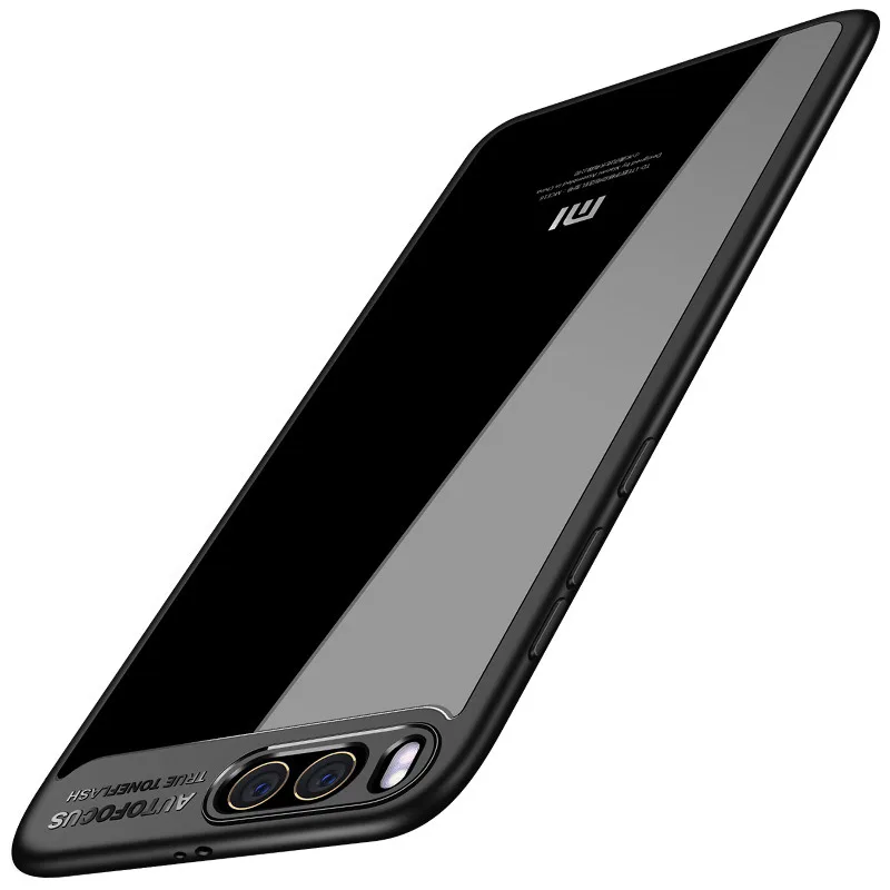 Чехол для Xiaomi Mi 6 MOFI мягкая силиконовая рамка из ТПУ + жесткий прозрачный чехол Mi6