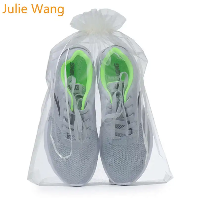 Julie Wang 5 шт. 30*40 см шифоновые ювелирные сумки органза вуаль Упаковка Сумка на год, день рождения, Рождество, Свадебная вечеринка, подарочная сумка