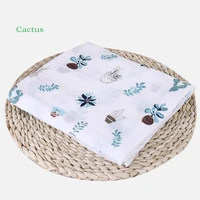 100 muslin cotton blankets dinosaur patterns multi use newborn swaddle muslin infant gauze both towel baby warp