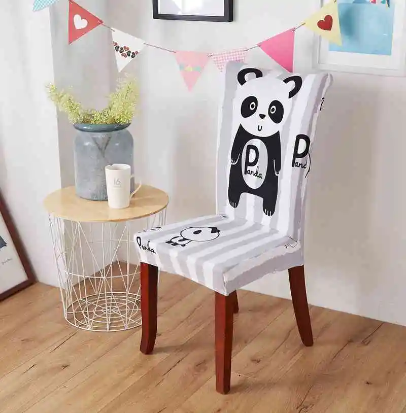 Пасторальный дизайн печатный Чехол для стула легко установить Эластичный стул