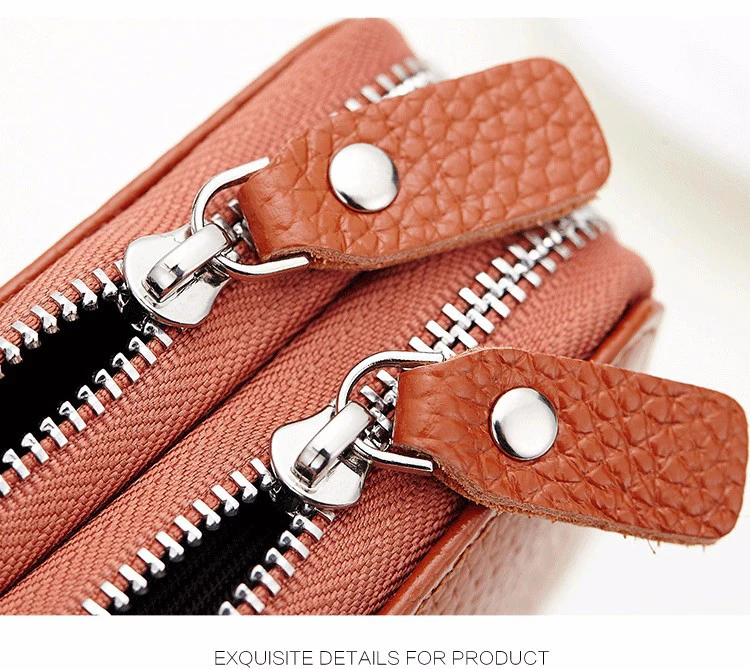 Держатель для карт из натуральной кожи унисекс Лидер продаж бумажники подушка