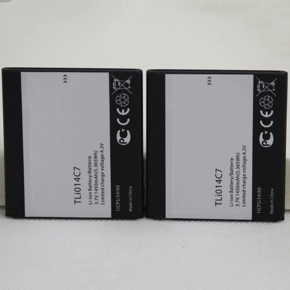 2 шт./лот 3 7 V 1450mAh TLi014C7 аккумулятор для телефона Alcatel One Touch Pixi First 4024D 4 0 &quotTLi014C