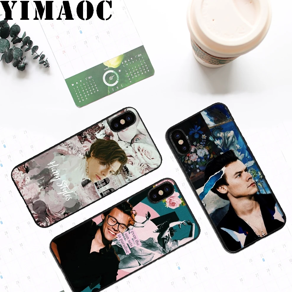 Мягкий силиконовый чехол YIMAOC Harry 1D для iPhone 11 Pro Xr Xs Max X или 10 8 7 6 6S Plus 5 5S SE |