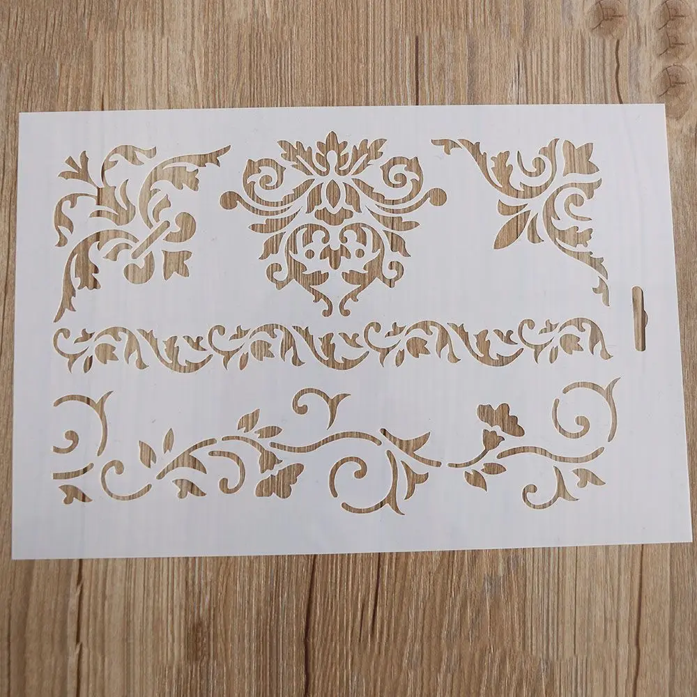 1 шт. DIY ремесло цветок многослойные пластиковые трафареты скрапбукинга штампы