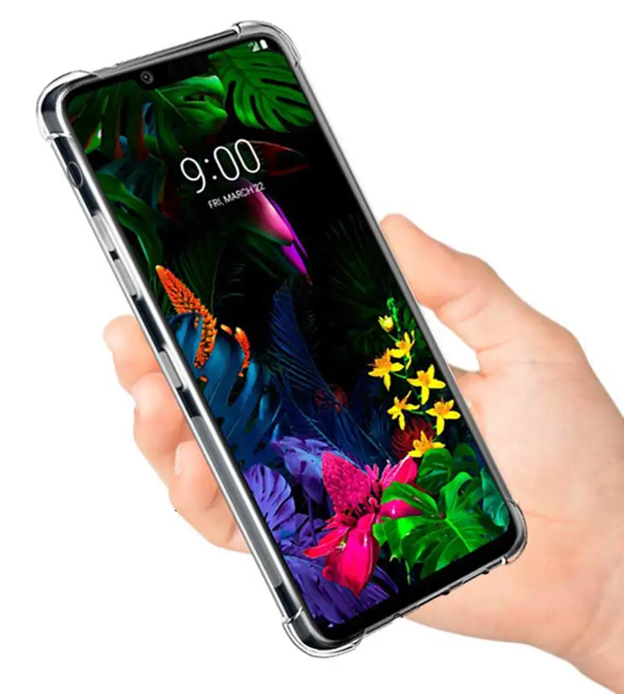 Чехол ThinQ для LG G8 гибридный ударопрочный ультратонкий защитный прозрачный чехол