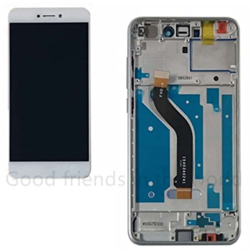 Экран+ рамка для huawei P8 Lite ЖК-экран Замена для huawei P9 Lite ЖК-экран PRA-LA1 PRA-LX1