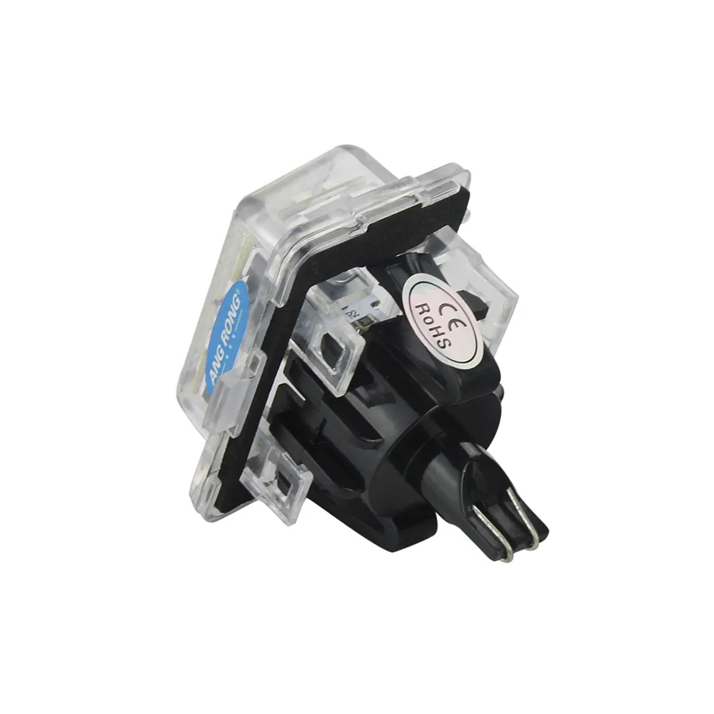 ANGRONG 2x18 SMD CAN шина светодиод номерной знак светильник лампа для Mercedes Benz W204 S204 C117 / X117
