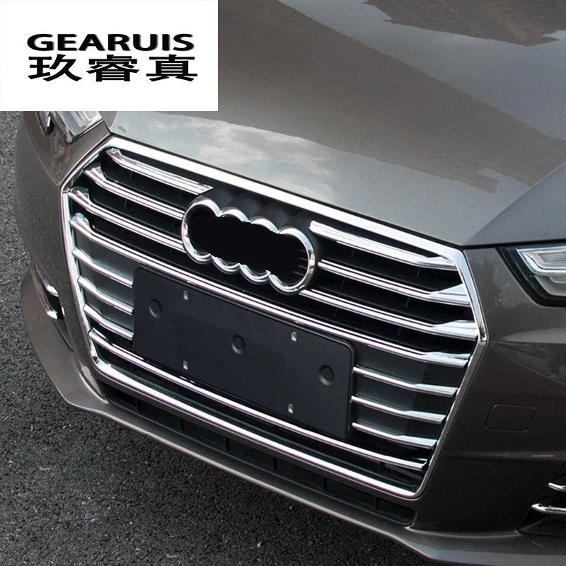 Автомобильный Стайлинг передняя средняя решетка гриля отделочные полосы