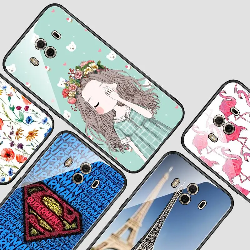 Закалённое Защитное стекло для huawei Коврики 10 Pro крышка глянцевая
