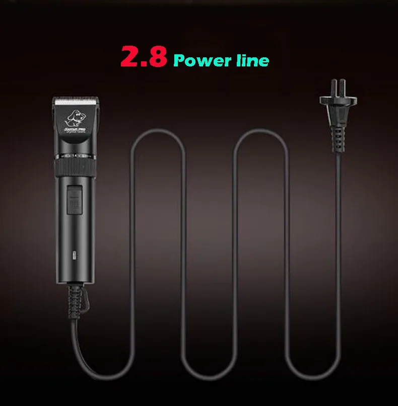 Профессиональный триммер для шерсти домашних животных с двойными лезвиями