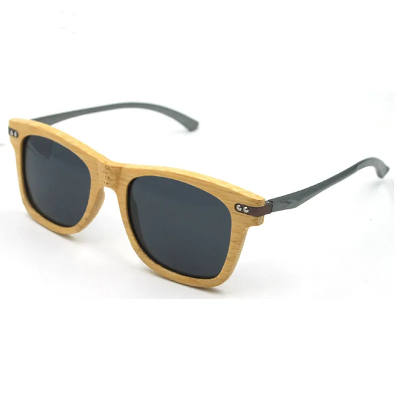 2018 Popular Men Female Unisex Bamboo Aluminum sunglasses colored Polarized Lens | Аксессуары для одежды