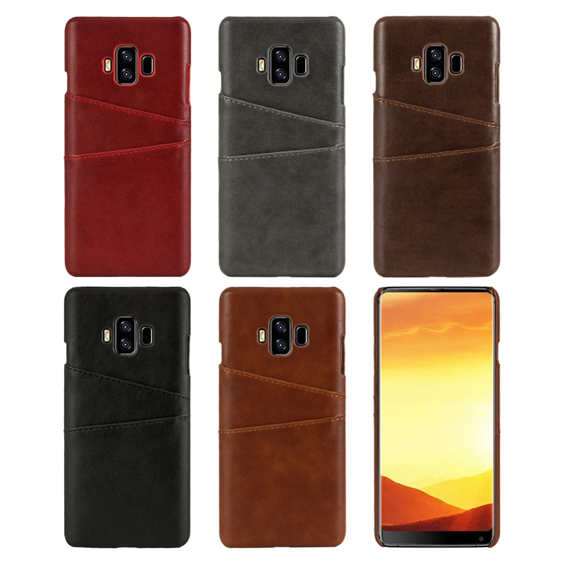 Чехол из искусственной кожи с отделением для карт чехол Vkworld S8 кожаный деловой |
