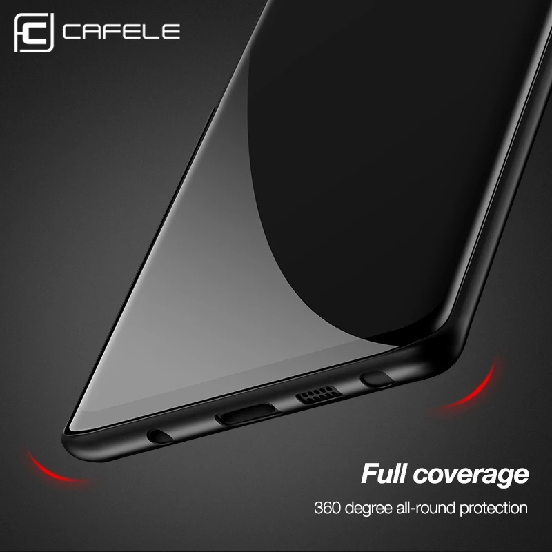 For samsung note 8 Original Cafele coque galaxy case Slim PC scrub cover note8 back cases |