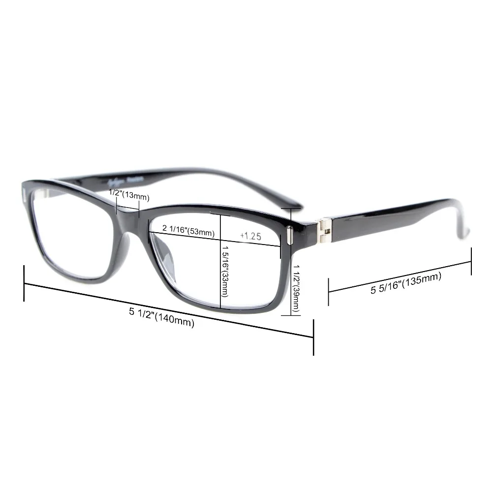 R119 Mix Eyekepper 5 Pack уникальные 180 градусов пружинные петли очки для чтения включены 2 *