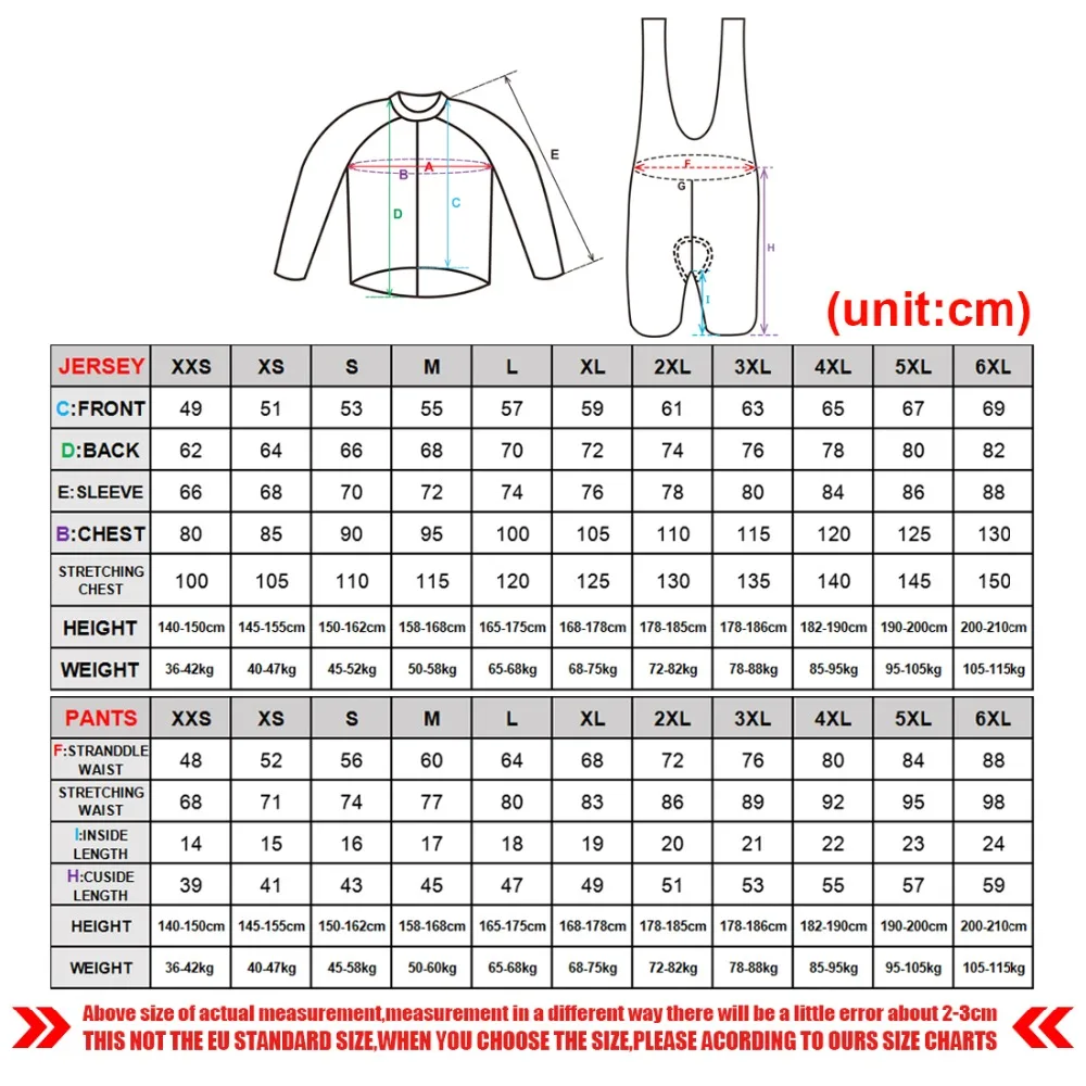 Bxio с длинным рукавом велосипедные наборы Pro Team дорожный велосипед комплект