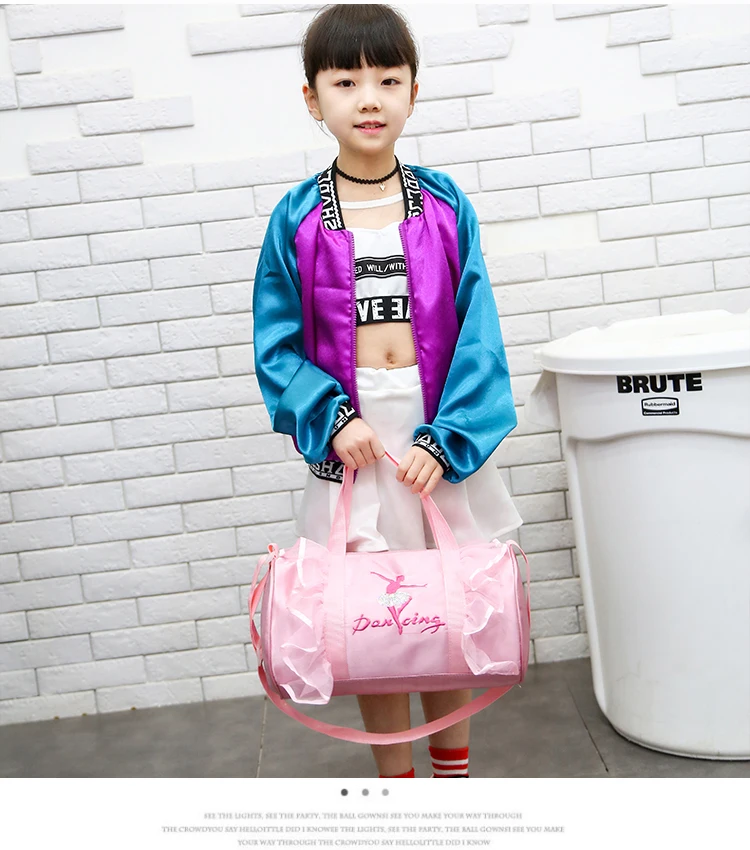 Child Ballet Gym Bag Women Gymnastic Sports Yoga Dance Bags For Girls Handbag Crossbody Cavans Adult Large Capacity | Тематическая