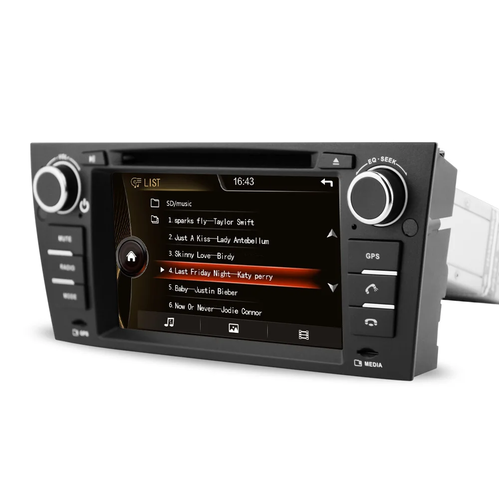 Yicoo Автомобильный Радио Аудио Dvd-плеер GPS Для Bmw E90 320i 325i 330i E91 E92 E93 3 Серии