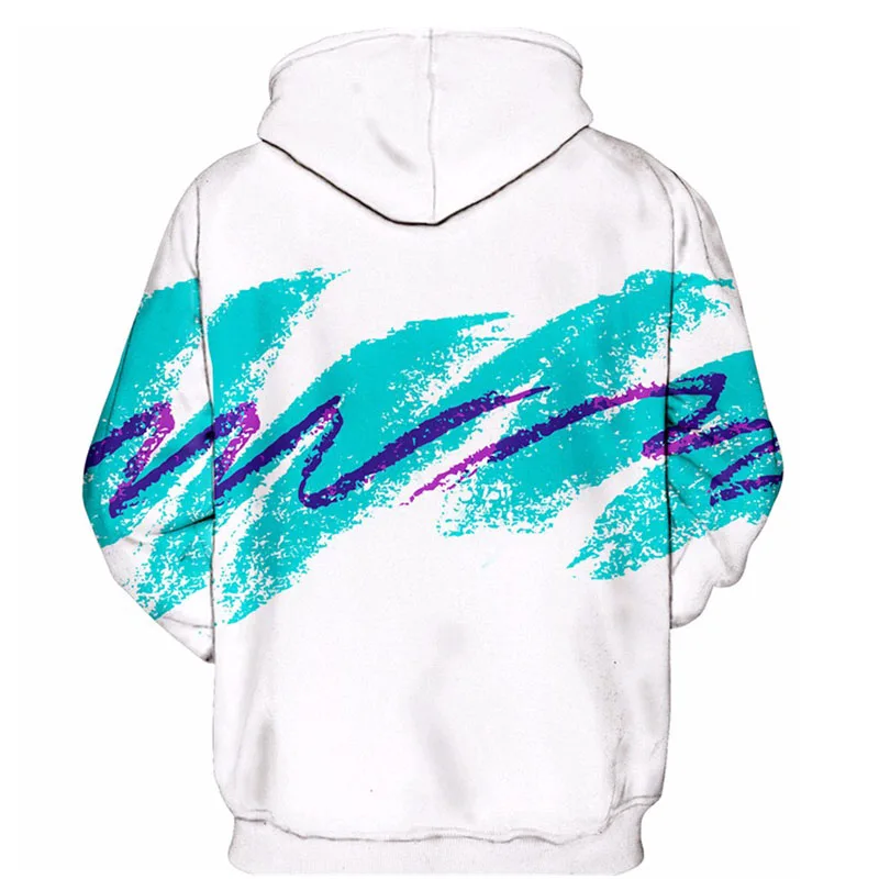 Модная новинка Толстовка Harajuku повседневные забавные толстовки с объемным