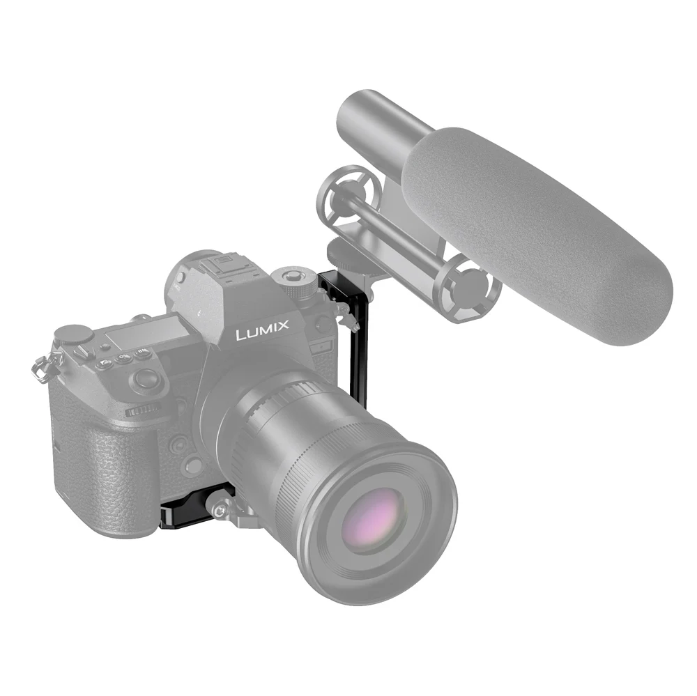 SmallRig S1R l-кронштейн пластина для Panasonic Lumix DC-S1 S1R Arca-швейцарская стандартная боковая пластина+ опорная пластина l-образной формы Монтажная пластина-2354