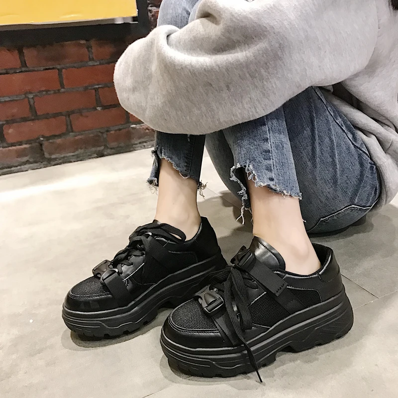 Spring Summer New Women Shoes Round Toe Comfortable Student Lace Up Casual Fashion Outdoor | Обувь