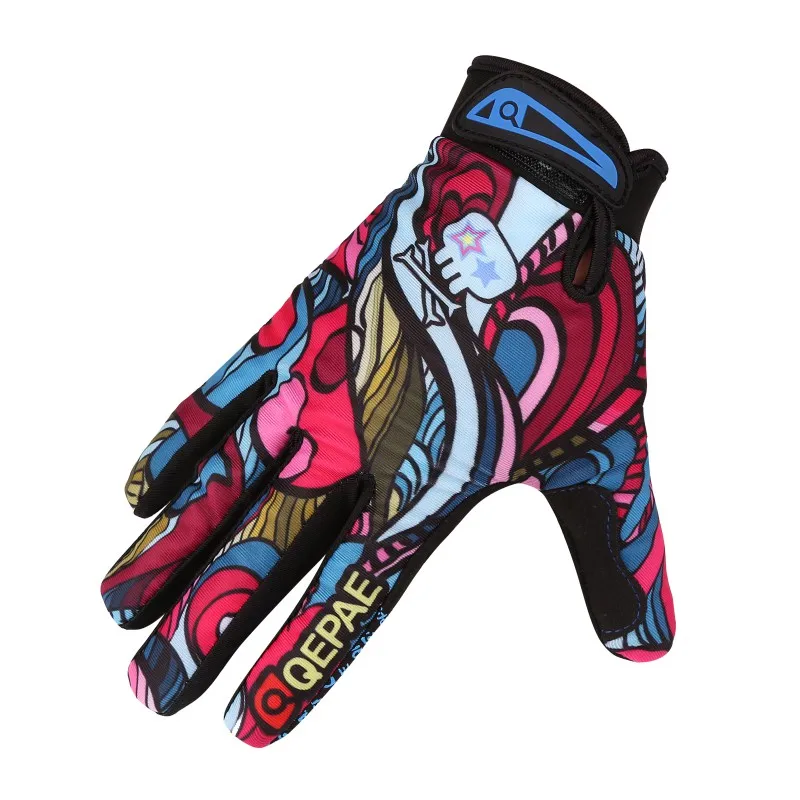 Colored bike Riding fitness gloves Full Finger Bicycle Cycling Motorcycle Gloves Men Women Horse | Спорт и развлечения