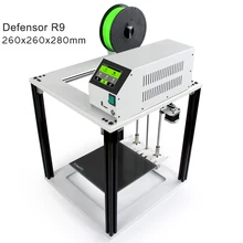 Noulei сенсорный экран легкий 3D принтер Defensor R9 большой размер куб
