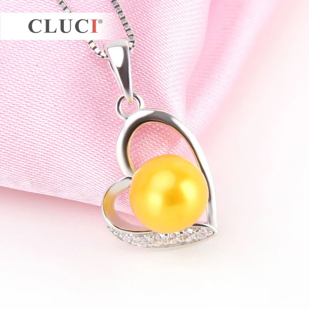 Клики из стерлингового серебра 925 пробы крепление подвески в форме сердца для